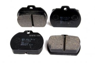 Front disc brake pad set kidney shape 1 pin - OEM PART NO: 111698151B