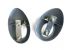 German quality metal egg style USA rear light units - OEM PART NO: 111945131EU