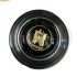 German quality early deluxe horn button black