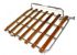 German quality Beetle rear stainless steel chrome finish luggage rack 49-67 - OEM PART NO: 