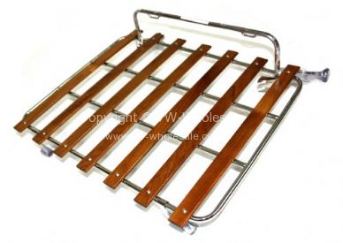 German quality Beetle rear stainless steel chrome finish luggage rack 49-67 - OEM PART NO: 