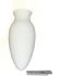 Dash white ceramic flower vase