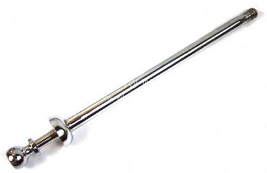Genuine VW chrome gearstick Bug & Ghia 8/67-79 - OEM PART NO: 113711121CC