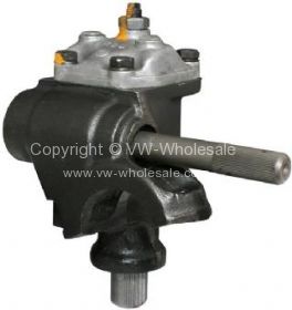 Genuine VW/TRW fully rebuilt steering box LHD or RHD - OEM PART NO: 111415061A