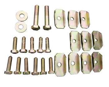German quality steel floor pan to body mounting kit 2 needed per car - OEM PART NO: 111898061