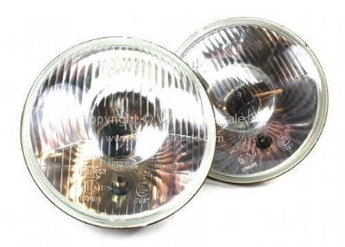 USA spec semi sealed beam units Sold as a pair LHD 55-79 - OEM PART NO: 