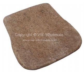 German quality front seat bottom pad Beetle - OEM PART NO: 113881375E