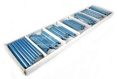 Stainless steel individual chrome rear vent trims 65-71 not 1302/1303 - OEM PART NO: 111017345OE