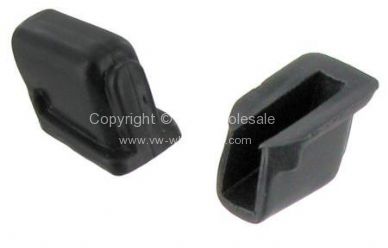 Felt channel stops sold as a pair for Convertible Beetle - OEM PART NO: 151837407