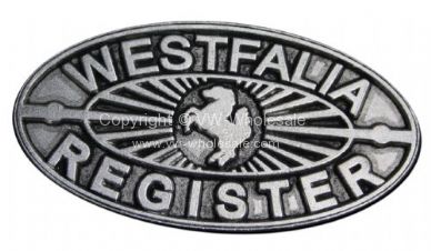 Dash Plate Westfalia register - OEM PART NO: 