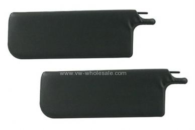 Sunvisors in black for convertible beetle - OEM PART NO: 