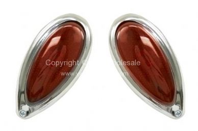 Empi Tear drop tail lights Universal 1939 Ford style - OEM PART NO: 