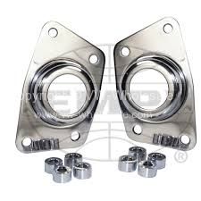 Empi Polished stainless steel spring plate covers IRS sold as a pair - OEM PART NO: 