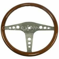 Classic wood steering wheel T2 457mm - OEM PART NO: 79-4055-6