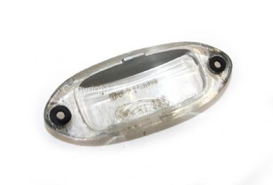 German quality number plate light lens Ghia - OEM PART NO: 141943121A