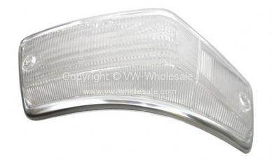 German quality front indicator lens Clear Right Ghia - OEM PART NO: 141953162C