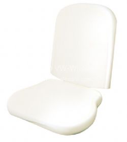 TMI Deluxe foam front seat pad set for one seat back rest and bottom pad Ghia 61-67 - OEM PART NO: 