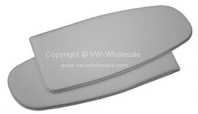 German quality sunvisors in off white Ghia - OEM PART NO: 141857552LR