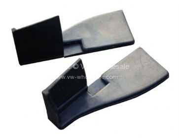 German quality lock pillar rubbers for convertble 56-74 - OEM PART NO: 141853367A