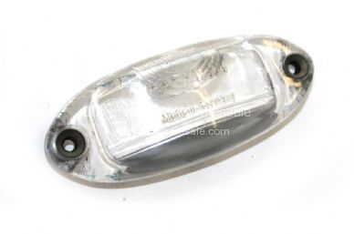 Genuine number plate light lens Used Ghia 58-74 - OEM PART NO: 141943121AU