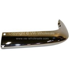 Rear bumper Right section Chrome 1/60-7/71 - OEM PART NO: 141707314
