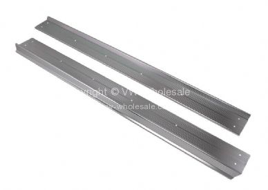 German quality Ghia door sill scuff plates - OEM PART NO: 141853373CPR