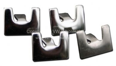 German quality clips for number plate light trim Ghia - OEM PART NO: 141943195A