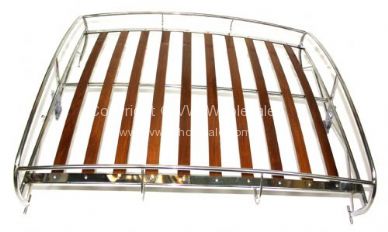 German quality stainless steel chrome finish Ghia roof rack  56-74 - OEM PART NO: 