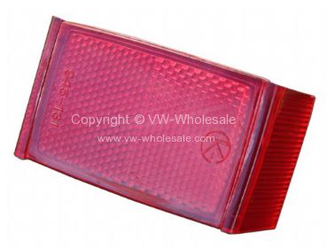 USA spec red rear side reflector lens 69-71 - OEM PART NO: 141945131