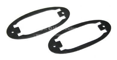 German quality number plate light lense seals 58-74 - OEM PART NO: 141943131