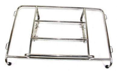 German quality Ghia stainless steel chrome finish rear luggage rack 56-74 - OEM PART NO: 