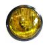 German quality headlight unit LHD with yellow Hella lens Ghia - OEM PART NO: 142941039Y
