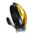 German quality headlight unit LHD with yellow Hella lens Ghia - OEM PART NO: 142941039Y