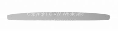 Front header bow cover in off white Ghia convertible 69-74 - OEM PART NO: 141871613A