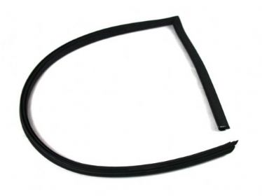 German quality door glass top seal for coupe Left 8/71-74 - OEM PART NO: 143845211B