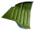 Klassic fab cab floor repair section RHD Left 55-59 - OEM PART NO: 
