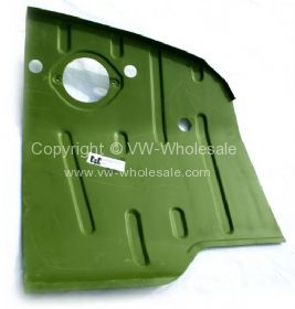 Klassic fab cab floor corner repair Right RHD 68-69 - OEM PART NO: 