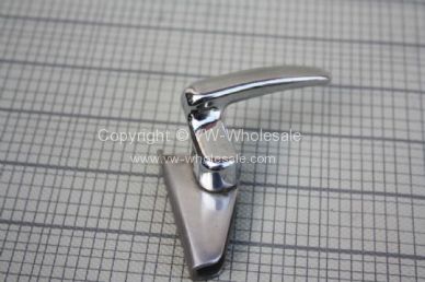 NOS Genuine VW chrome 1/4 light catch Left Beetle - OEM PART NO: 113837639B