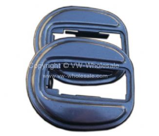 German quality door handle stainless guards 8/67-79 - OEM PART NO: 