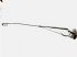 NOS Genuine VW Type 3 wiper arm Right - OEM PART NO: 311955408C