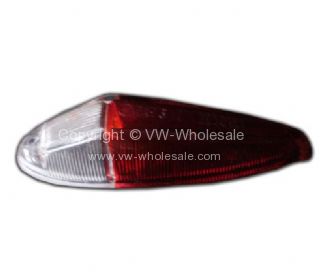 German quality Type 3 side marker lens Red and Clear - OEM PART NO: 311949109