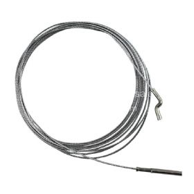 Accelerator cable for double intake and double carburettor 2665mm Type 3 - OEM PART NO: 311721555G