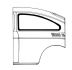 Fastback fixed rear side window seal with groove for trim fits Left or Right