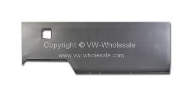 Correct fit full side panel for non side door side of van Right side RHD - OEM PART NO: 224809102F