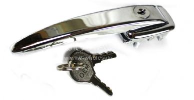 German quality chrome door handle locking T1 47-55 T2 50-60 - OEM PART NO: 211837205B