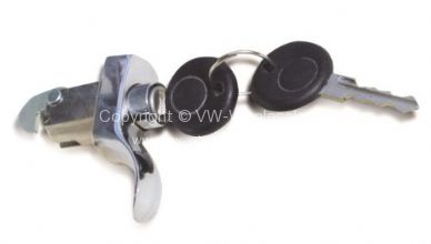 Chrome locking engine lid handle 2 part - OEM PART NO: 113827503A