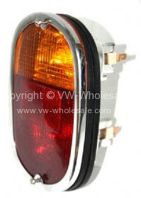Rear light unit complete with repro lens and seal - OEM PART NO: 211945241AE