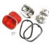 German quality rear light units complete with all red Hella lenses - OEM PART NO: 211945241RRG