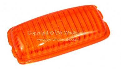 German quality Hella orange extra brake light lens - OEM PART NO: 211945331