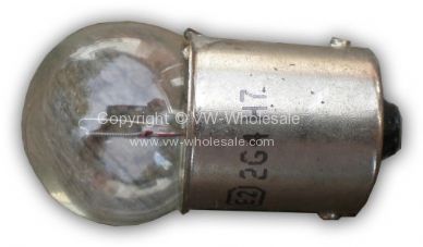 6 Volt number plate light bulb - OEM PART NO: 